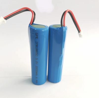 China IFR18650 Lifepo4 Battery Pack 3.2V 2000mAh For Kids Electric Car for sale