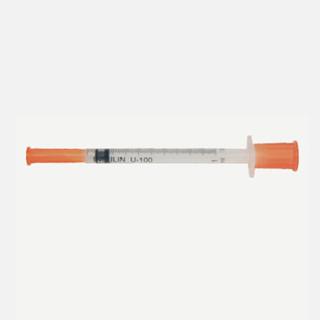China No tóxico estéril, jeringuilla disponible libre de la insulina del pirógeno con 27 - 30G aguja WL7003 en venta