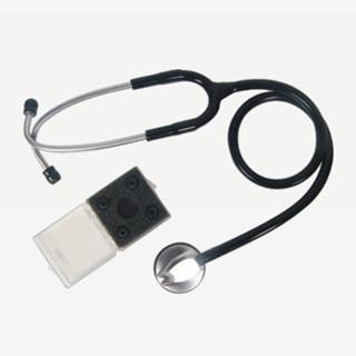 中国 Chestpeice の黒く、赤い、灰色の単一の専門の聴診器の医学の診察道具 WL8023 販売のため