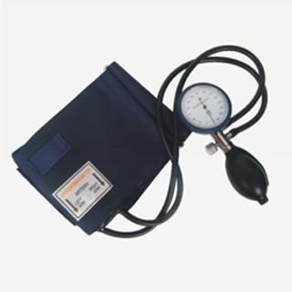 China Medical Diagnostic Tool Palm Blood Pressure Aneroid Sphygmomanometer With Double Tube WL8007 for sale