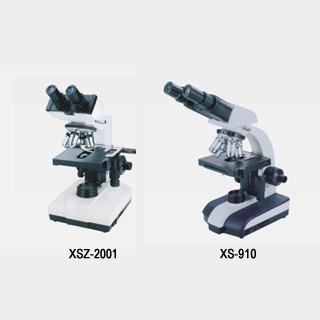 China 4X, 10X, 40X, dispositivos CE do laboratório médico do microscópio 100X, ISO XSZ-2001; XS-910 à venda