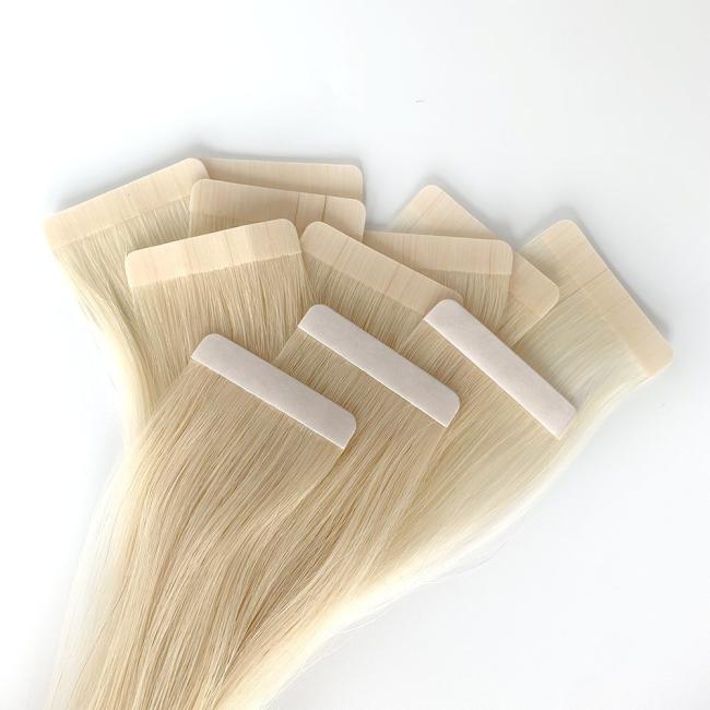 Russian Human Hair Tape Hair Extension High Quality Natural Remy Tape Ins