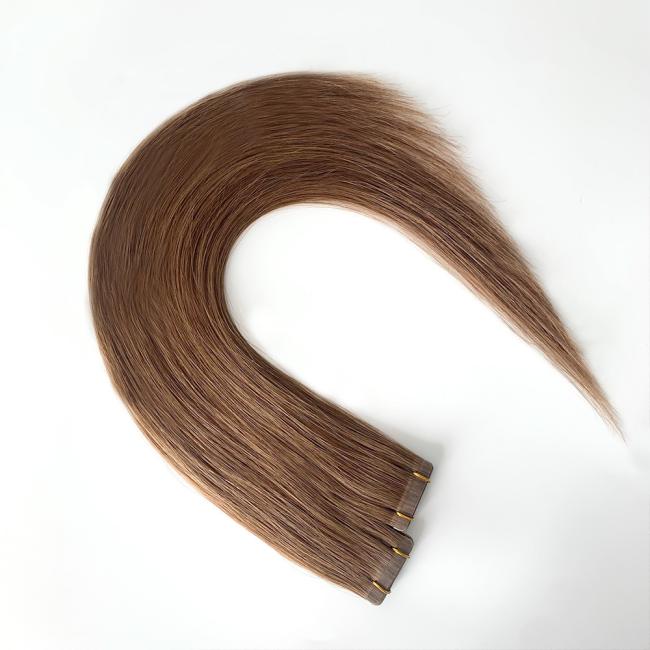 Russian Human Hair Tape Hair Extension High Quality Natural Remy Tape Ins