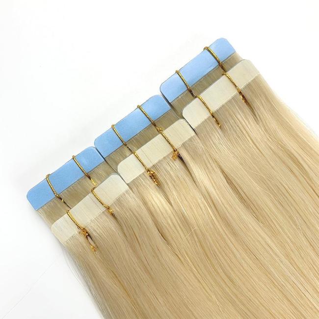 Russian Human Hair Tape Hair Extension High Quality Natural Remy Tape Ins