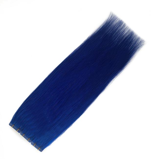 Tape in Hair Extensions 100% Remy Human Hair Extensions Silky Straight for Fashion Women