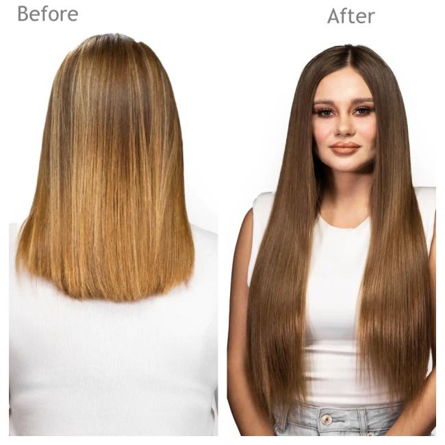 Wholesale Vietnam Natural Style Virgin Human Hair Extensions Double Drawn Genius Weft