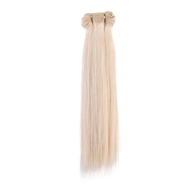 Russian Thin Weft Hair Extensions Double Drawn Human Hair Weft