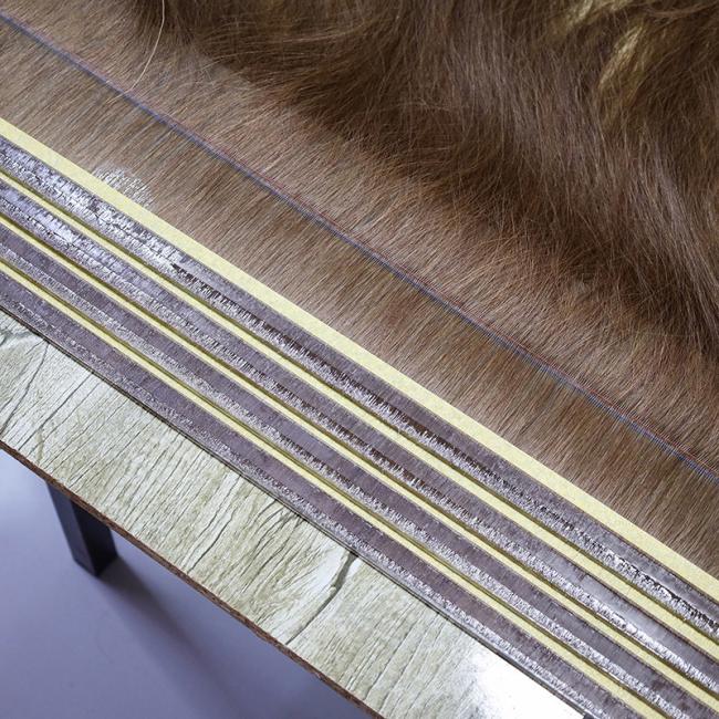12A Grade European Tape Ins Raw Unprocessed Super Double Drawn Virgin Remy 100 Human Hair Tape in Hair Extension