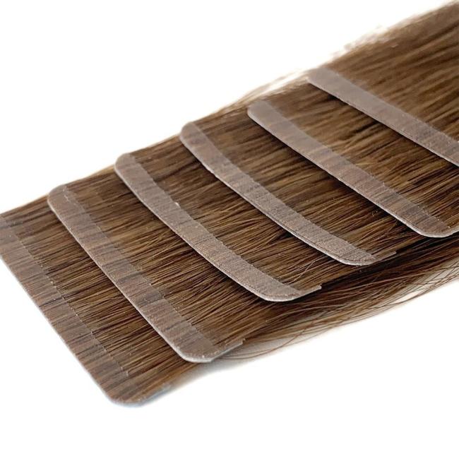 Seamless Invisible Virgin Hair Tape in Extensions Russian Genius Weft Hair Extensions