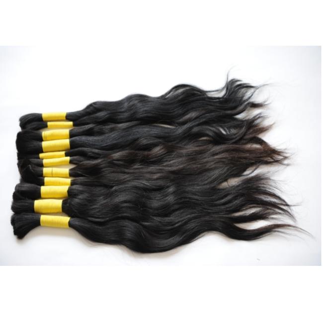 Hot Trending Light Color Bulk Hair Extensions Bulk Human Hair 100% Virgin Remy Raw Vietnamese Hair Bulk