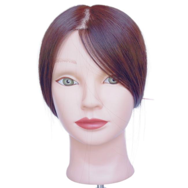 Real Natural Human Hair Training Mannequin 100% Human Hair Training Head
