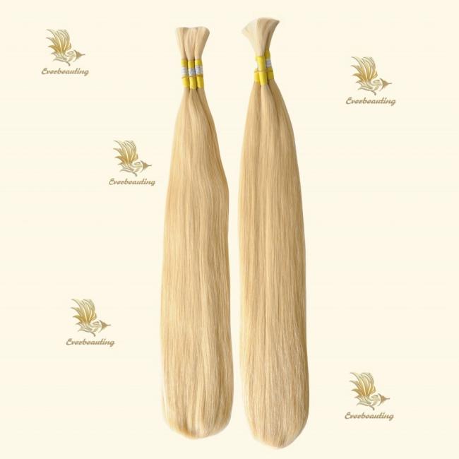 Cuticle Aligned Virgin Hair, Russian Blonde Virgin Human Hair Bundle