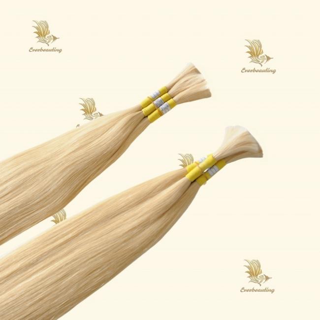 Russian Bulk Hair Virgin 100% Human Hair Extension Unprocessed Factory Wholesale Natural Raw Hair Bulk