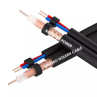 China 50 Ohm Solid Bare Copper Rg6 Coaxial Cable 1000 Ft For Satellite Receiver for sale