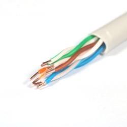 China Cabo Ethernet Cat5e UTP 24awg 1000 pés Cabo Lan Industrial Fiação para PC ADSL à venda