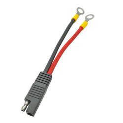 China 10AWG 12AWG 14AWG Battery Charge Cables SAE To O Ring Terminal Harness for sale