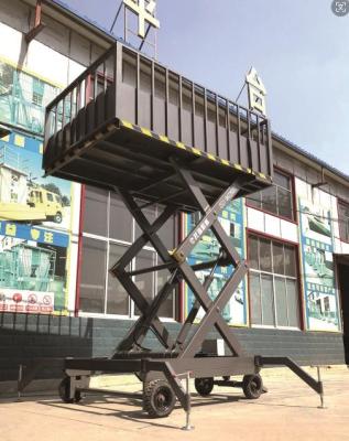 China OEM Automatic Welding Mobile Scissor Lifts Access Ladder for sale
