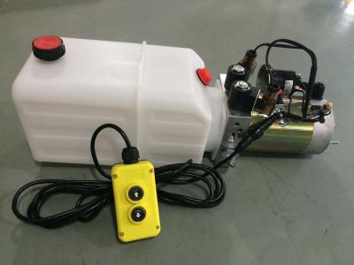 Chine Remorque de décharge de haute performance paquets d'énergie hydraulique micro avec le réservoir de stockage de pétrole 8L en plastique à vendre