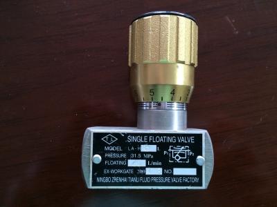 中国 性能のアルミニウム油圧フロー制御の針弁35Mpa G1/4」 販売のため