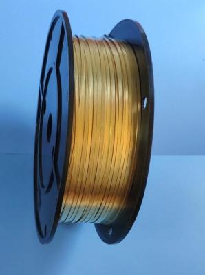 China 2.0* 0.4 Mm  Copper Ribbon Wire Headphone Wire Copper Buckle Quality for sale