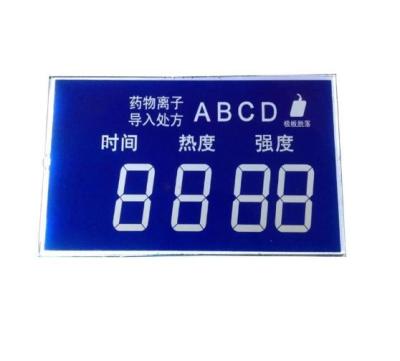 China El panel de exhibición del LCD del segmento del metro de velocidad de la exhibición del número del dígito 7 en venta