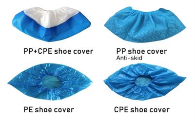 China High Quality dust-proof antiskid Disposable Non-woven Shoe Covers nonwoven Wholesale Disposable Shoe Cover for sale