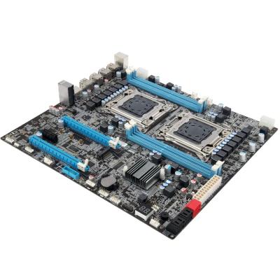 Chine Processeurs d'Intel Xeon de soutien deux de carte mère du jeu de puces ATX 4*DDR3 64GB d'Intel X79 à vendre