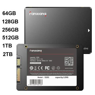 China 2.5 Inch Internal Solid State Disk SSD SATA3.0 Hard Drive 120gb 128gb 256gb 512GB 2TB For Laptop PC for sale