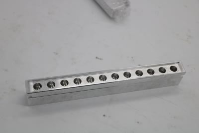 China 12 Holes Lip Stick Mold Vermicelli Lip Balm Mold Tray Silver for sale