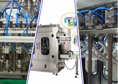 China Máquina de engarrafamento volumétrico automática completa para a utilização líquida dos muitos tempos à venda