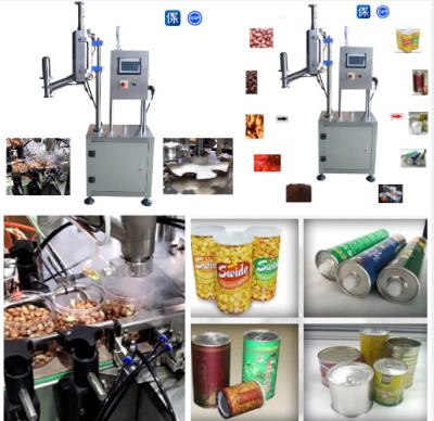 China Automatic Nitrogen Volumetric Liquid Filling Machine  For Granule Powder Beverage for sale