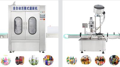 China Shampoo/Handsanitizer/hand soap liquid/detergent/cosmetic/chemical filling packaging machine equipment with good price for sale