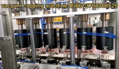 China 1500 Bottles / Hour Vacuum Capping Machine For Filling Sealing for sale