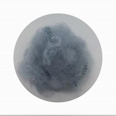 China Regenerated Dope Dyed Polyester Virgin Grade 102mm for sale