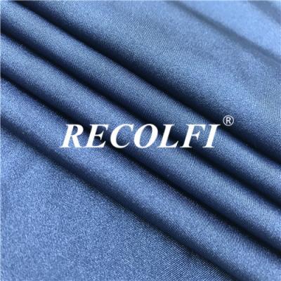Chine Le tissu de Wicking de l'eau d'étendue de 4 manières, colorent la fibre en nylon réutilisée par solide pour des bikinis à vendre