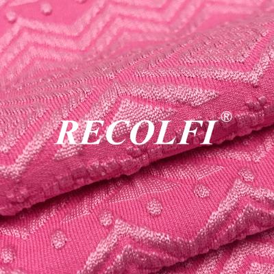 China Stretch Elastic Recycling Recycled Fabric For Tricot Swimwear Bikini for sale