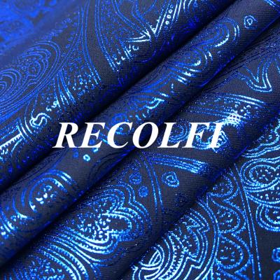China Foil Printing Repreve Swimwear Fabric For Big Size Leggings 225GSM Weight for sale