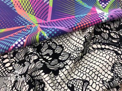 China High Speed Bikini Recycled Swimwear Fabrics Custom Digital Printing for sale