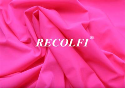 中国 リサイクルされたナイロン女性のActivewearのヨガの摩耗の生地の伸縮性がある速い乾燥 販売のため