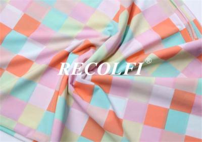 China Hawaii Tight-fit Compress Roica Repreve Swimwear Fabric Tahiti Free Cut for sale