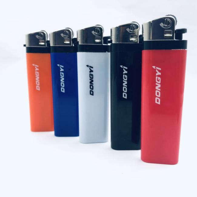 Wholesale Cheap Gas Plastic Encendedor Custom Cigarette Disposable Transparent Lighter