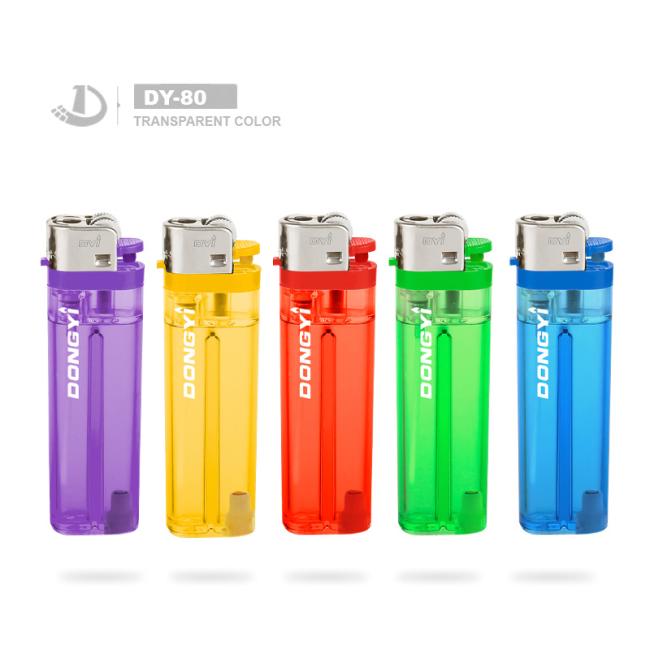Dongyi Competitive Discount Cheap Plastic Flint Wheel Cigarette Lighter with High Quality