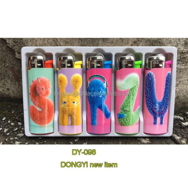Refillable Flint Gas Lighter Best Quality Wholesale Outdoor Plastic Smoking Lighter