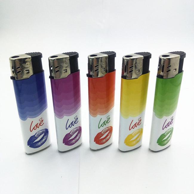Dy-072 High Quality Plastic Disposable Electric Gas Lighter
