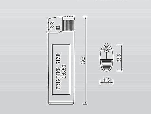 Quality Encendedor Plastic Candle Electric Lighter for Corporation Promotion