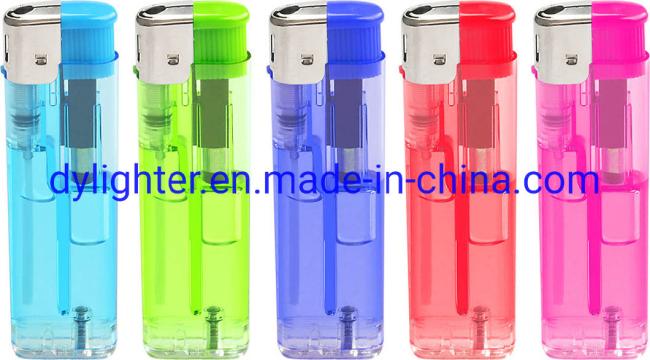 Cigarette Electronic Refillable Gas Lighter with En13869 and ISO9994 Certificate High Quality Customer Brand