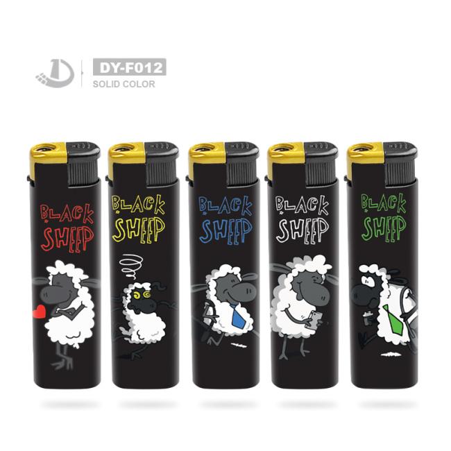 Disposable Butane Gas Plastic Flameless Windproof Lighter