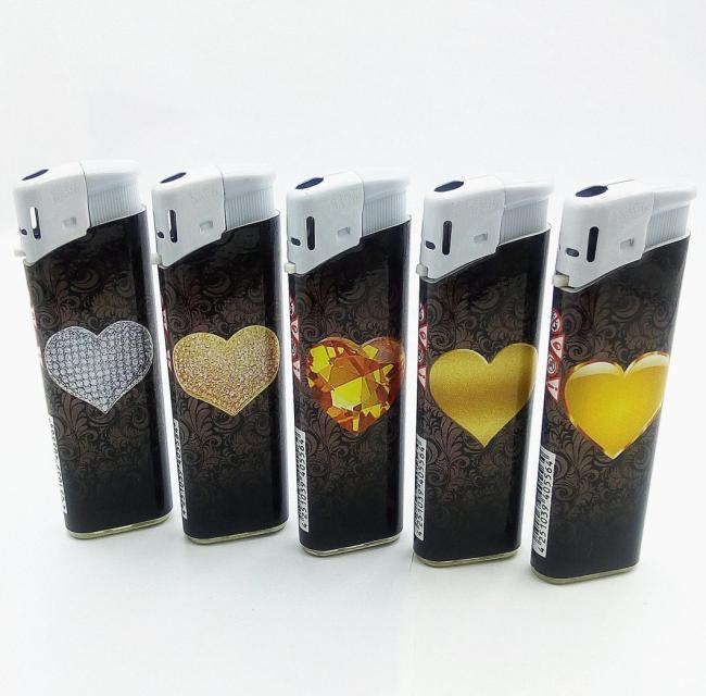 Child Resistance Design Plastic Electronic Gas Lighter with ISO9994 Certificated