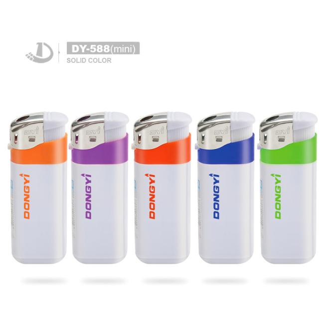 Dy-588mini Disposible Electronic Promotion Gift Easy to Carry Gas Lighter