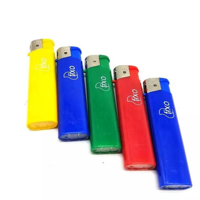 Premium Electronic Slim Cigarette Lighters Transparent Colo